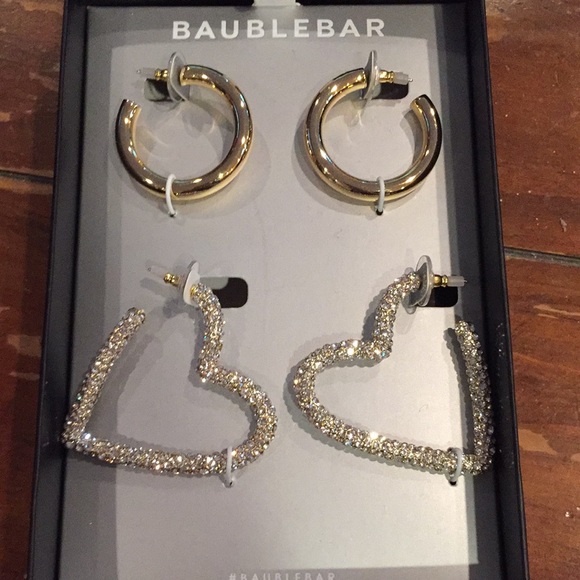 Baublebar hoop earring set - Picture 3 of 5